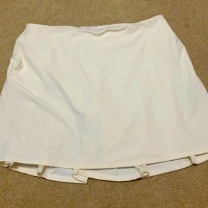 Pleated Nike skirt